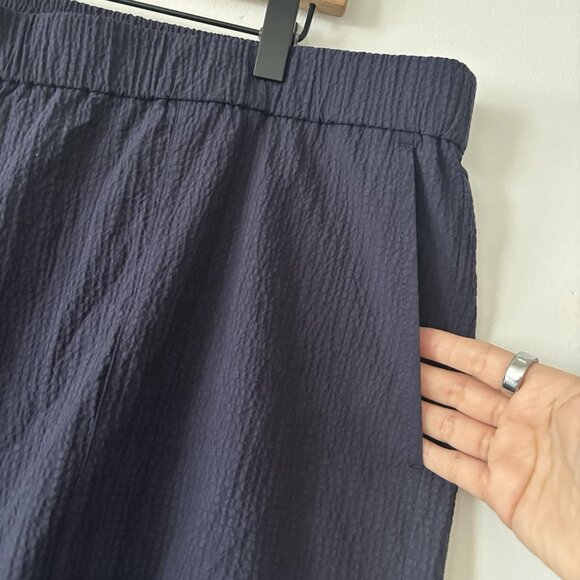 Eileen Fisher Organic Cotton Pucker Lantern Pant & Jacket Size 1X Set Minimalist - Picture 9 of 16